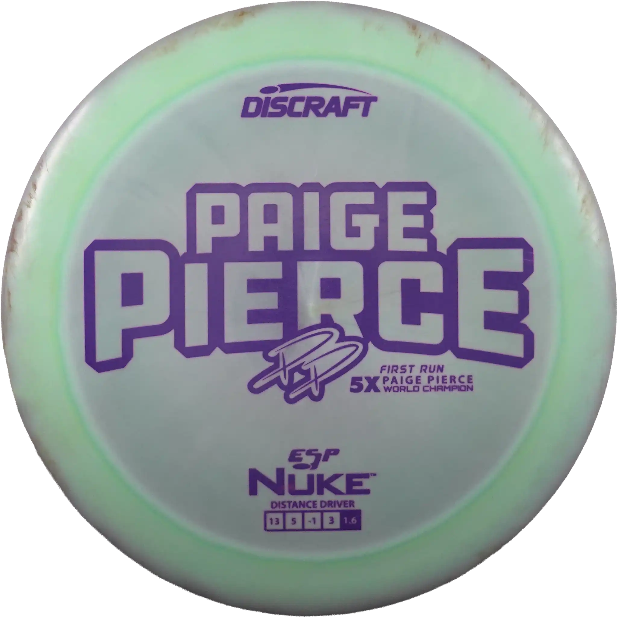 ESP Nuke - First Run - Paige Pierce - 5x World Champion