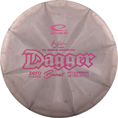 Zero Hard Burst Dagger - Ricky Wysocki - 2x World Champion