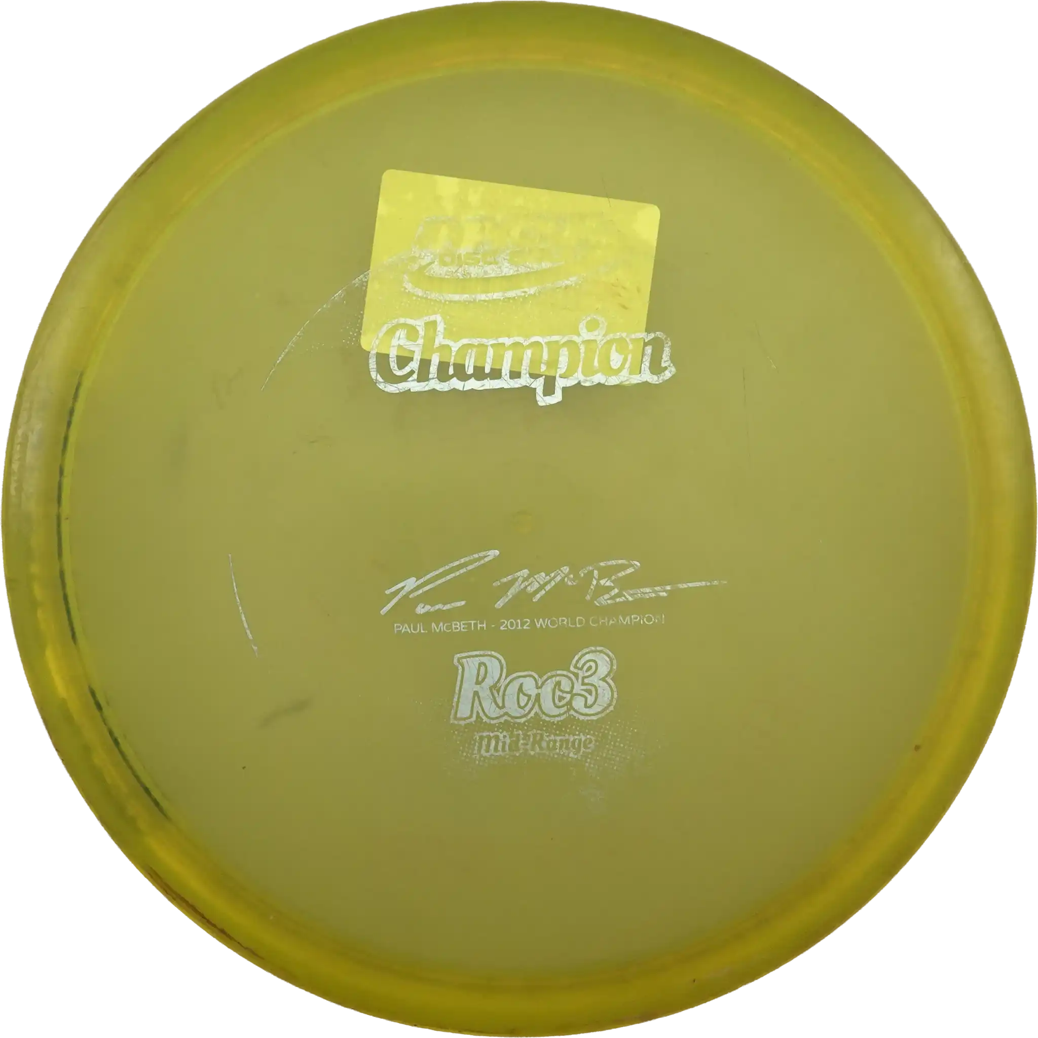 Champion Roc3 - Paul McBeth - 1x World Champion