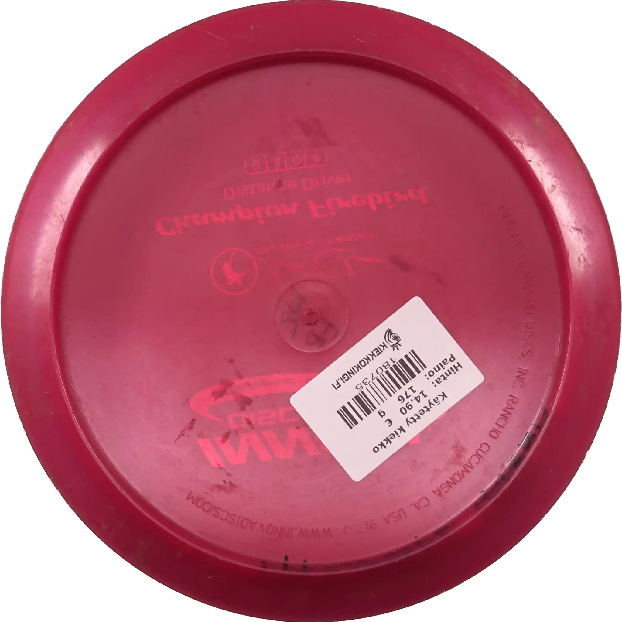 Champion Firebird - Ken Climo - 12x World Champion