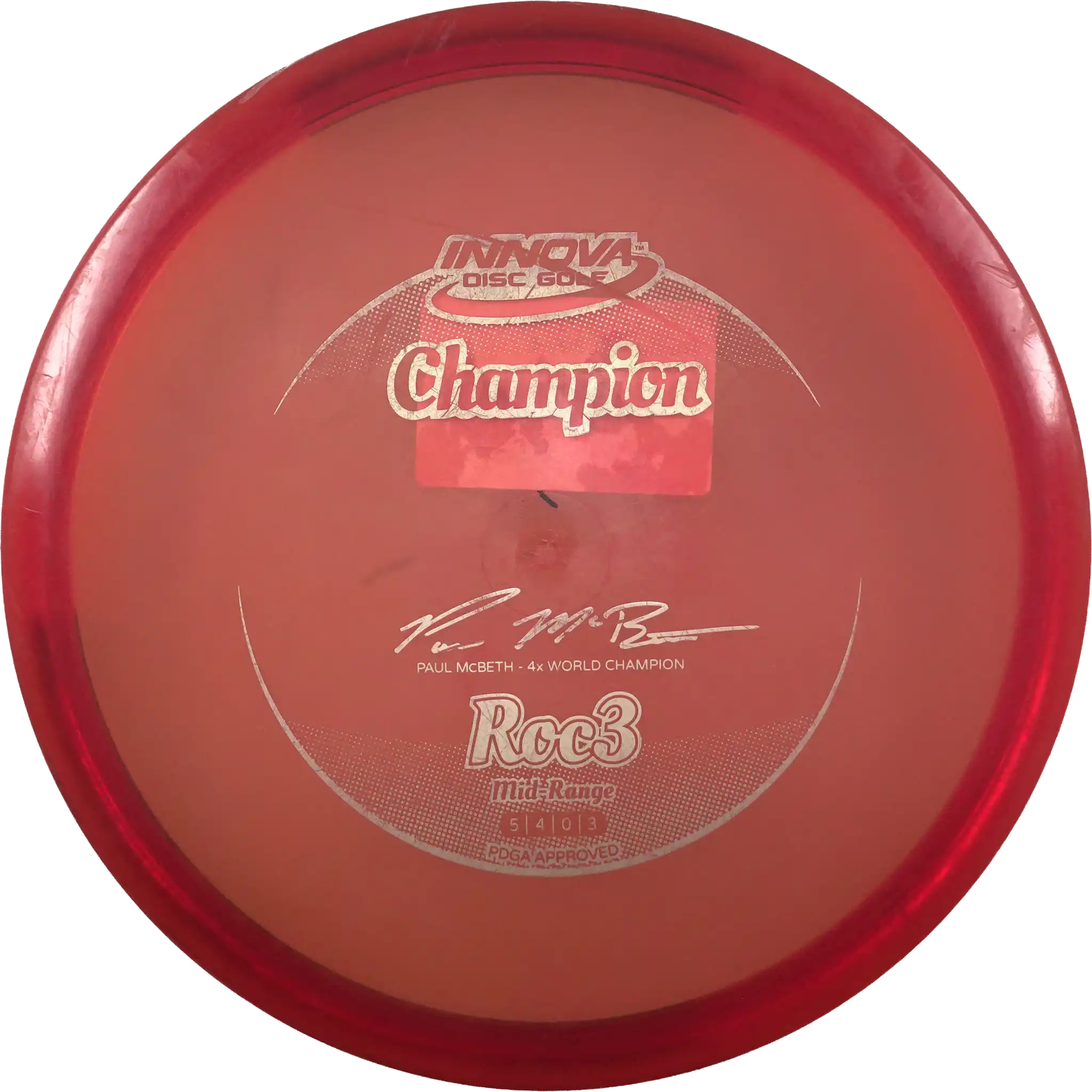 Champion Roc3 - Paul McBeth - 4x World Champion