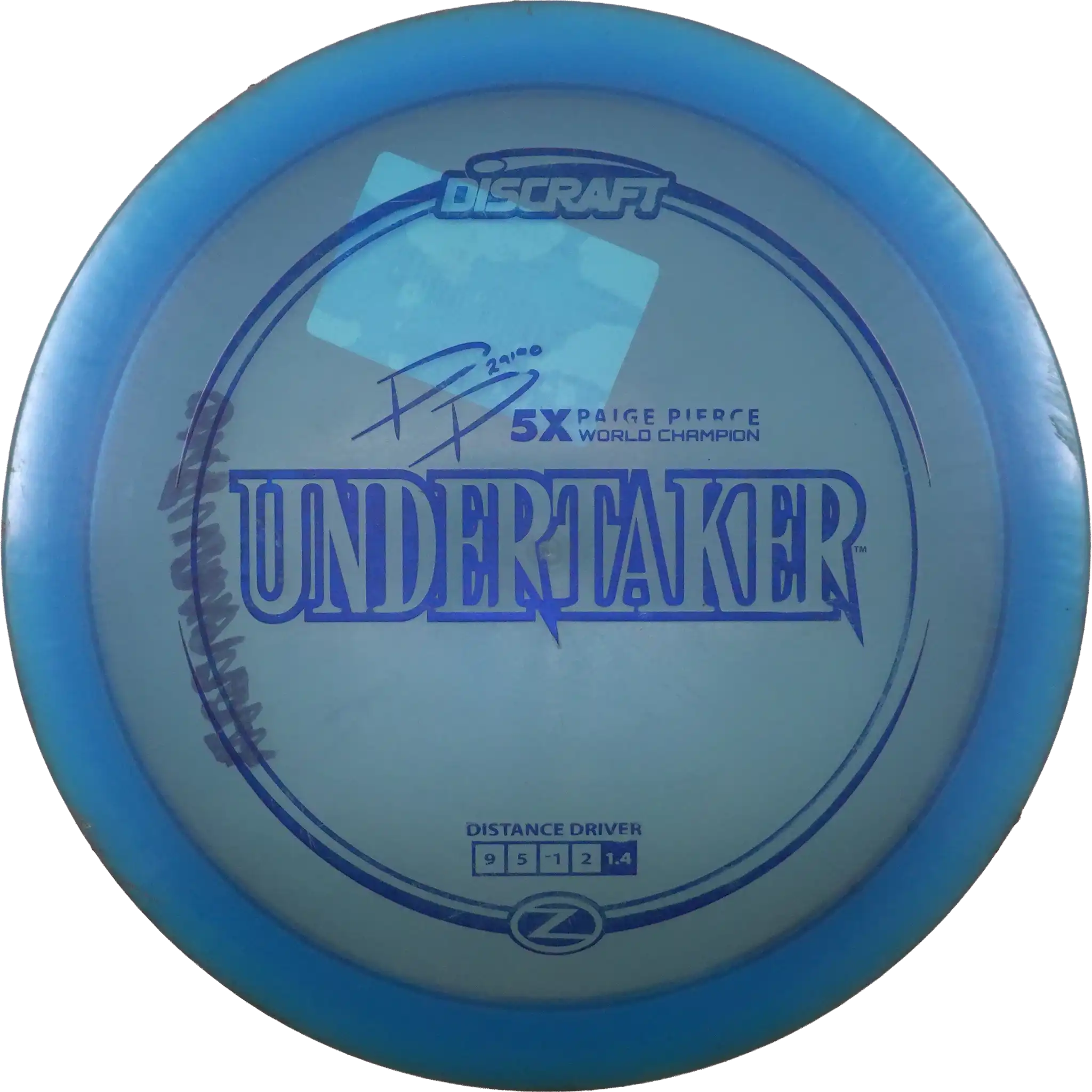 Z Undertaker - Paige Pierce - 5x World Champion