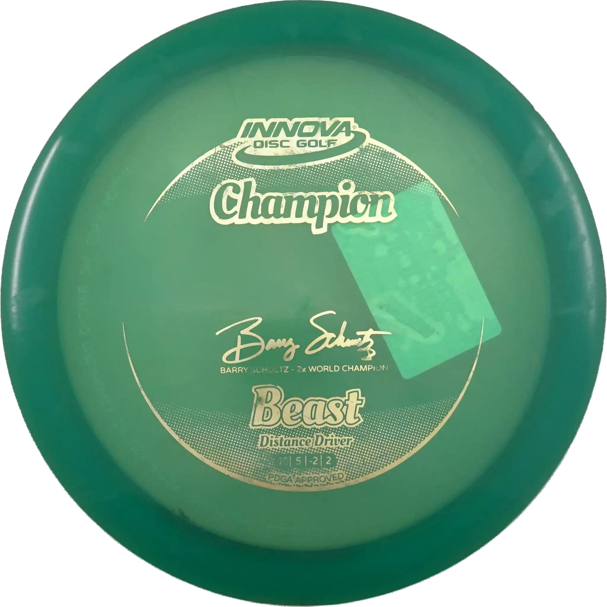 Champion Beast - Barry Schultz - 2x World Champion
