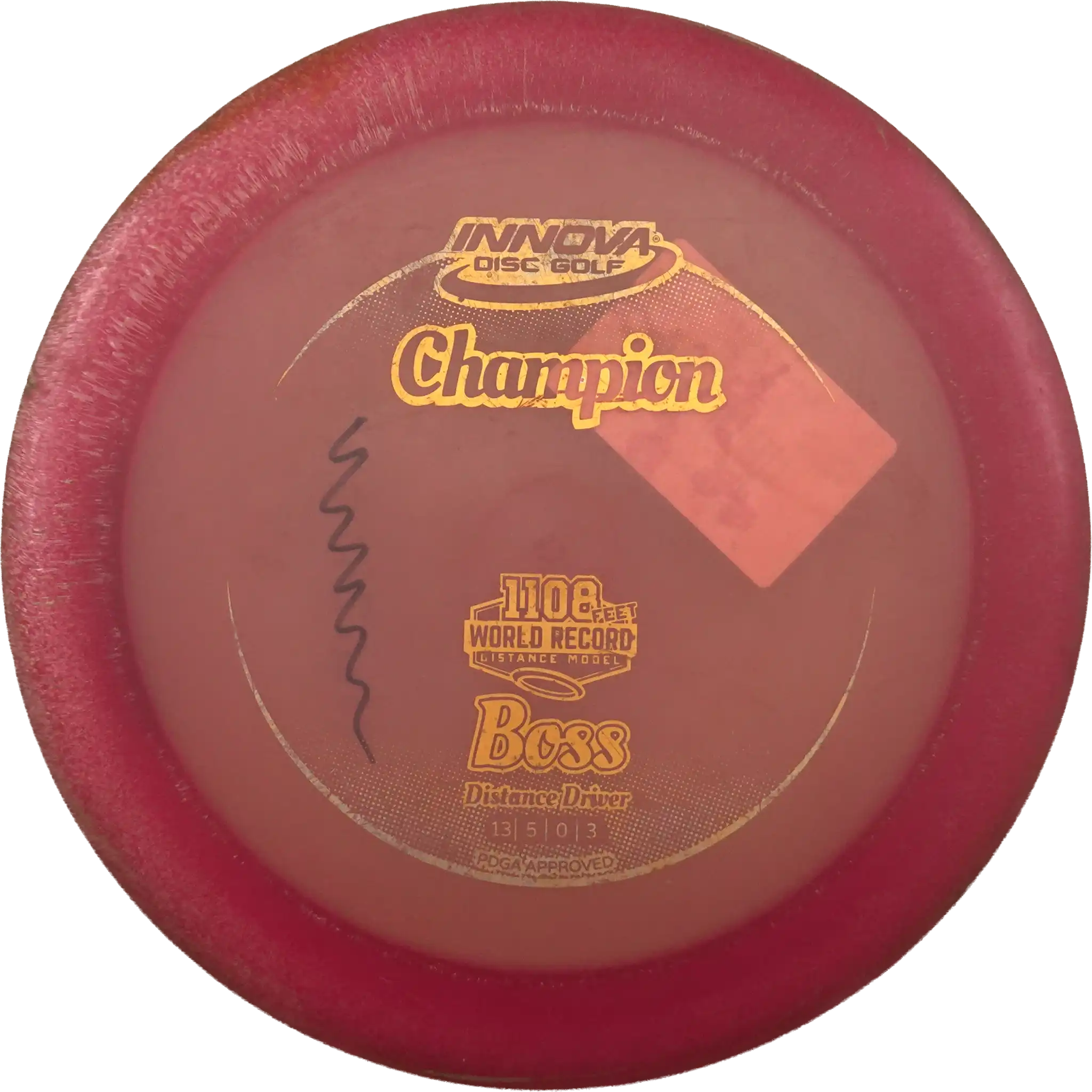 Champion Boss - David Wiggins - World Distance Record 1108