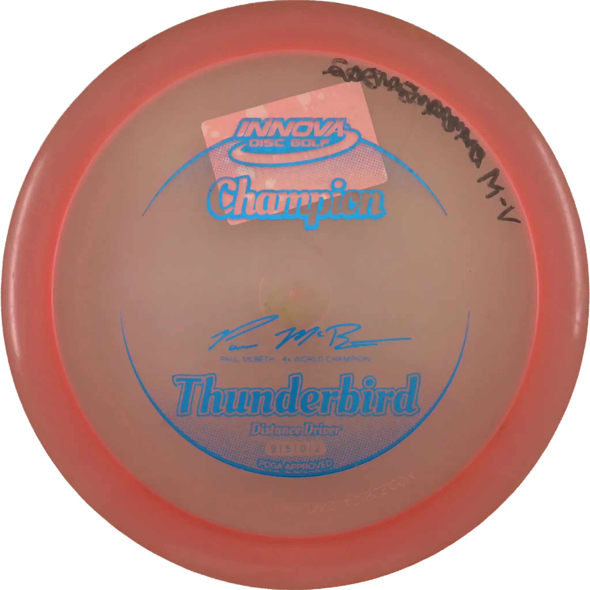Champion Thunderbird - Paul McBeth - 3x World Champion