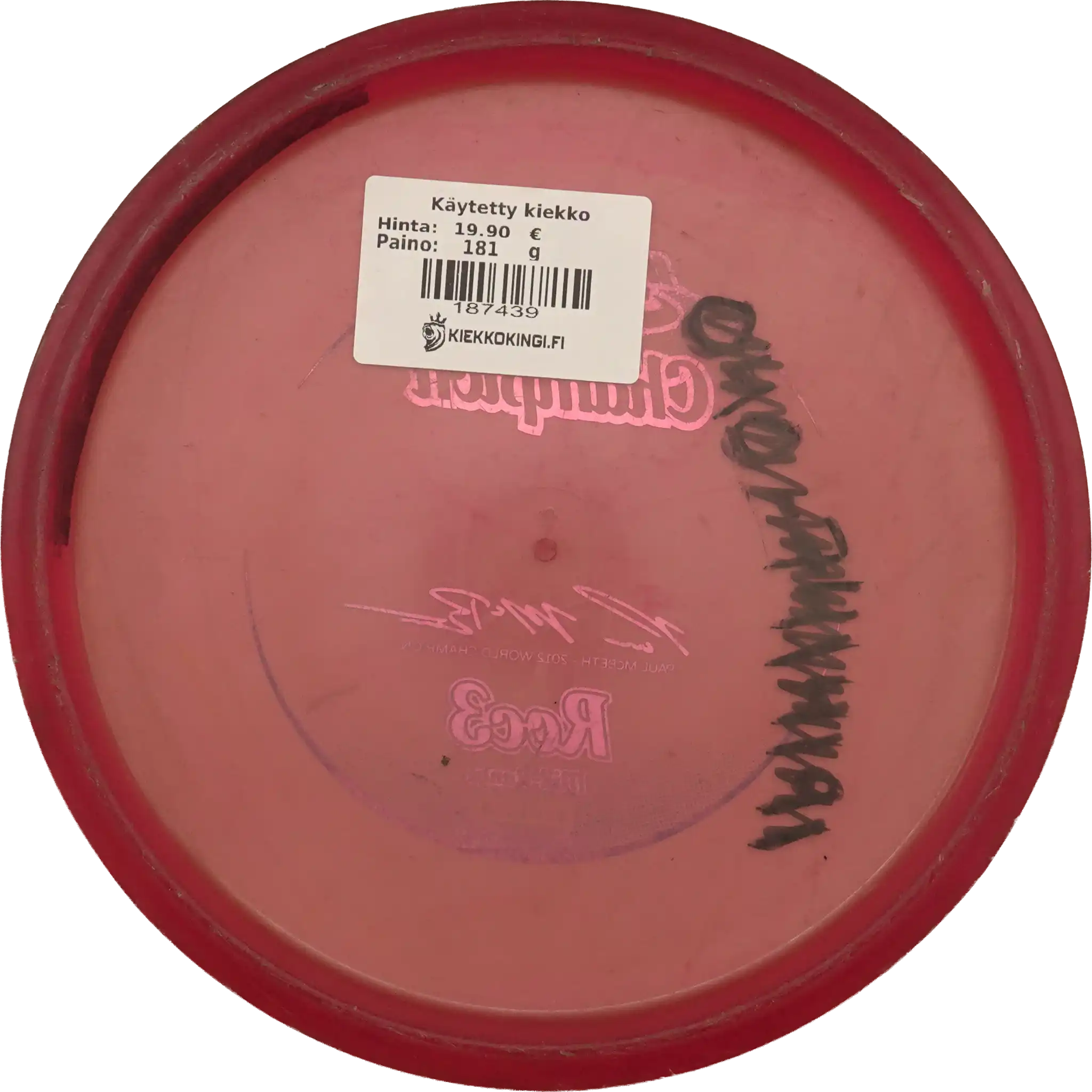 Champion Roc3 - Paul McBeth - 1x World Champion