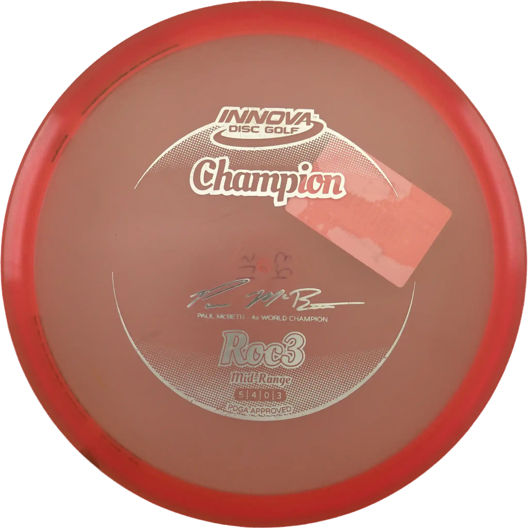 Champion Roc3 - Paul McBeth - 4x World Champion