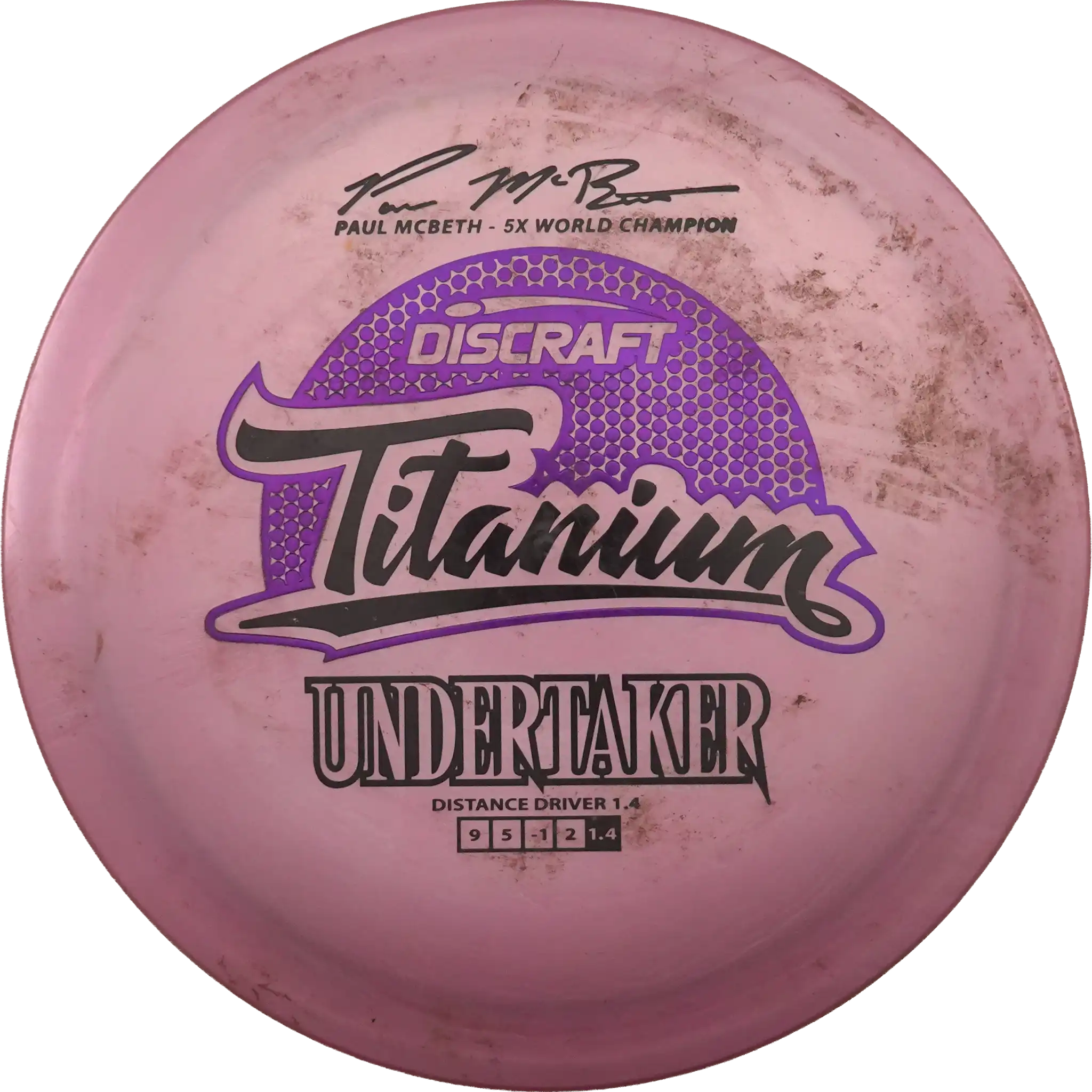 Titanium Undertaker - Paul McBeth