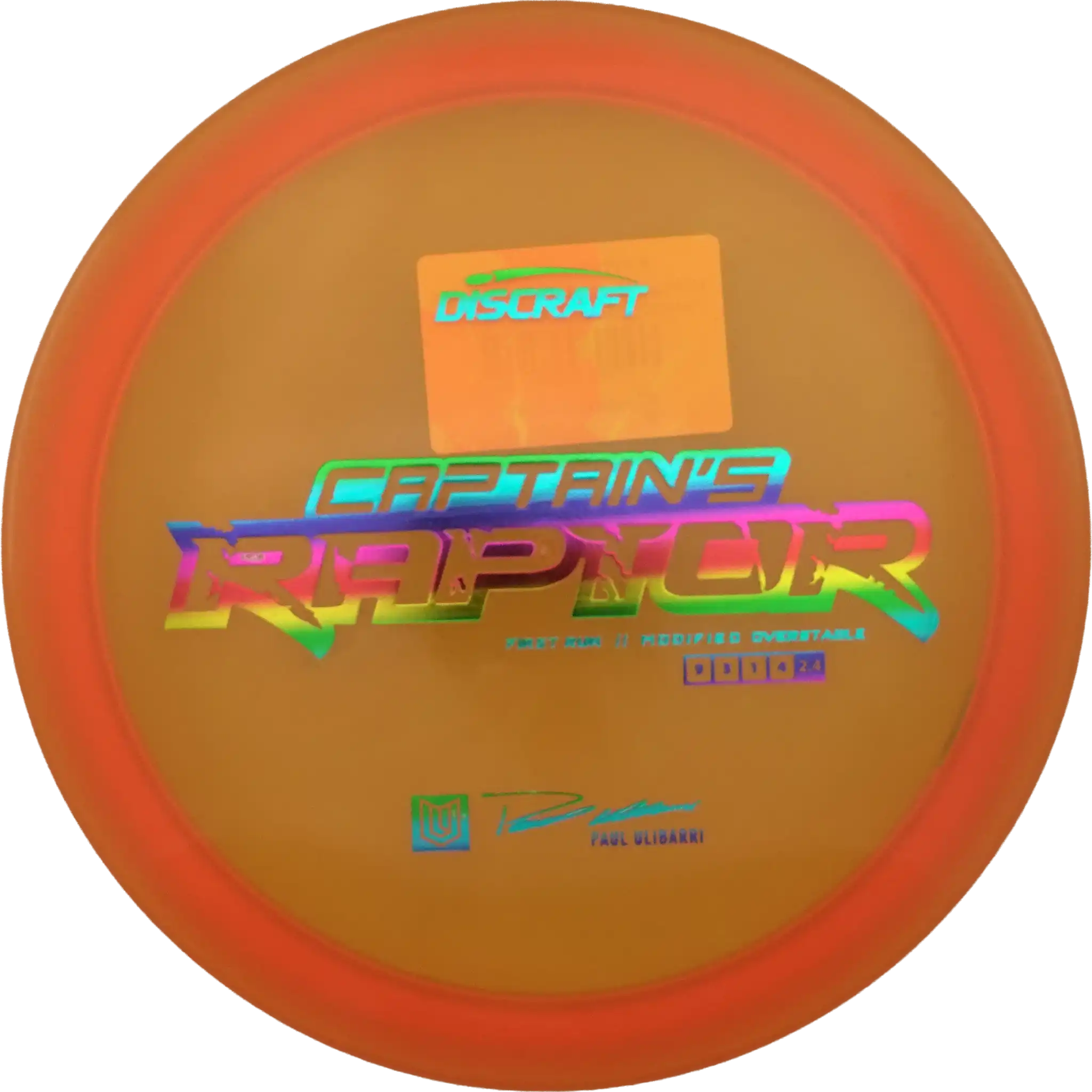 Z Captain´s Raptor - Paul Ulibarri Tour Series
