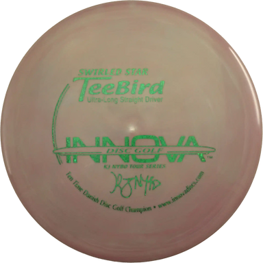Swirled Star Teebird - KJ Nybo - 10x Danish Disc Golf Champion