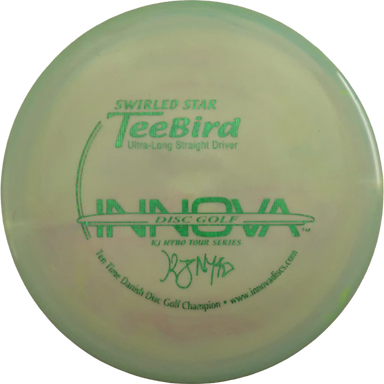 Swirled Star Teebird - KJ Nybo - 10x Danish Disc Golf Champion
