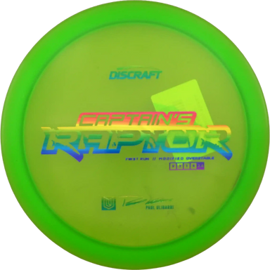 Big Z Captain´s Raptor - First Run
