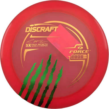 Z Force - Paul McBeth - 5x World Champion - Claw Stamp
