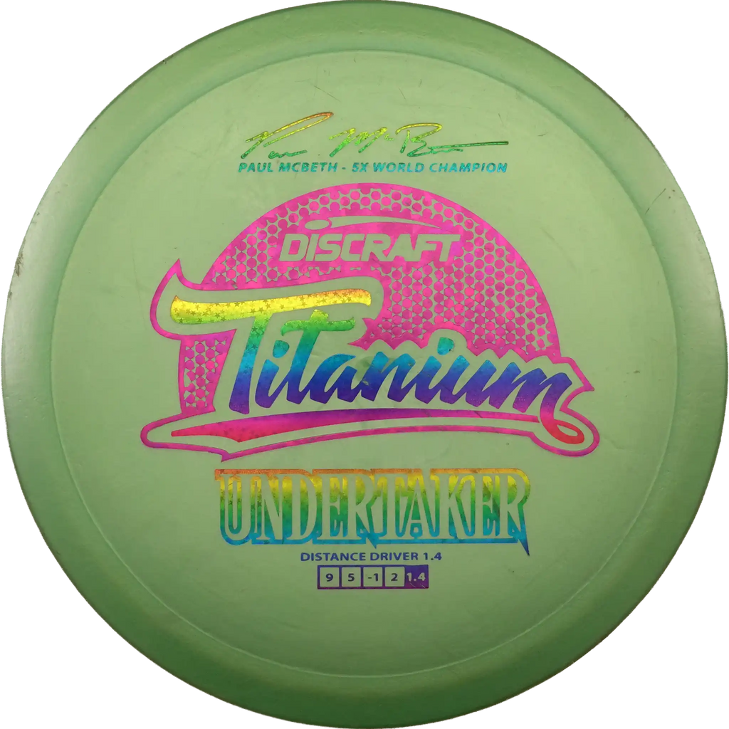 Titanium Undertaker - Paul McBeth