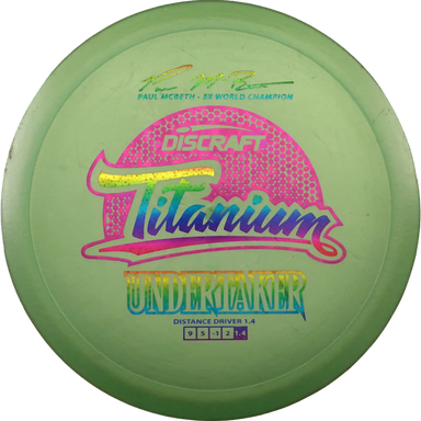 Titanium Undertaker - Paul McBeth