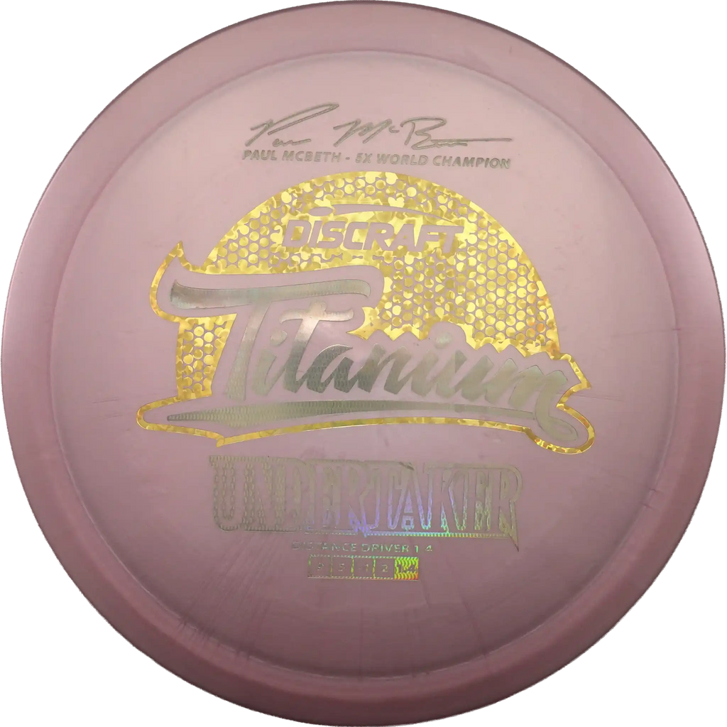 Titanium Undertaker - Paul McBeth