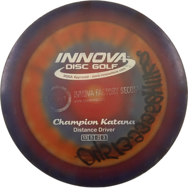 Metal Flake Champion Katana - F2 Factory Second