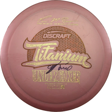Titanium Undertaker - Paul McBeth 5x World Champion