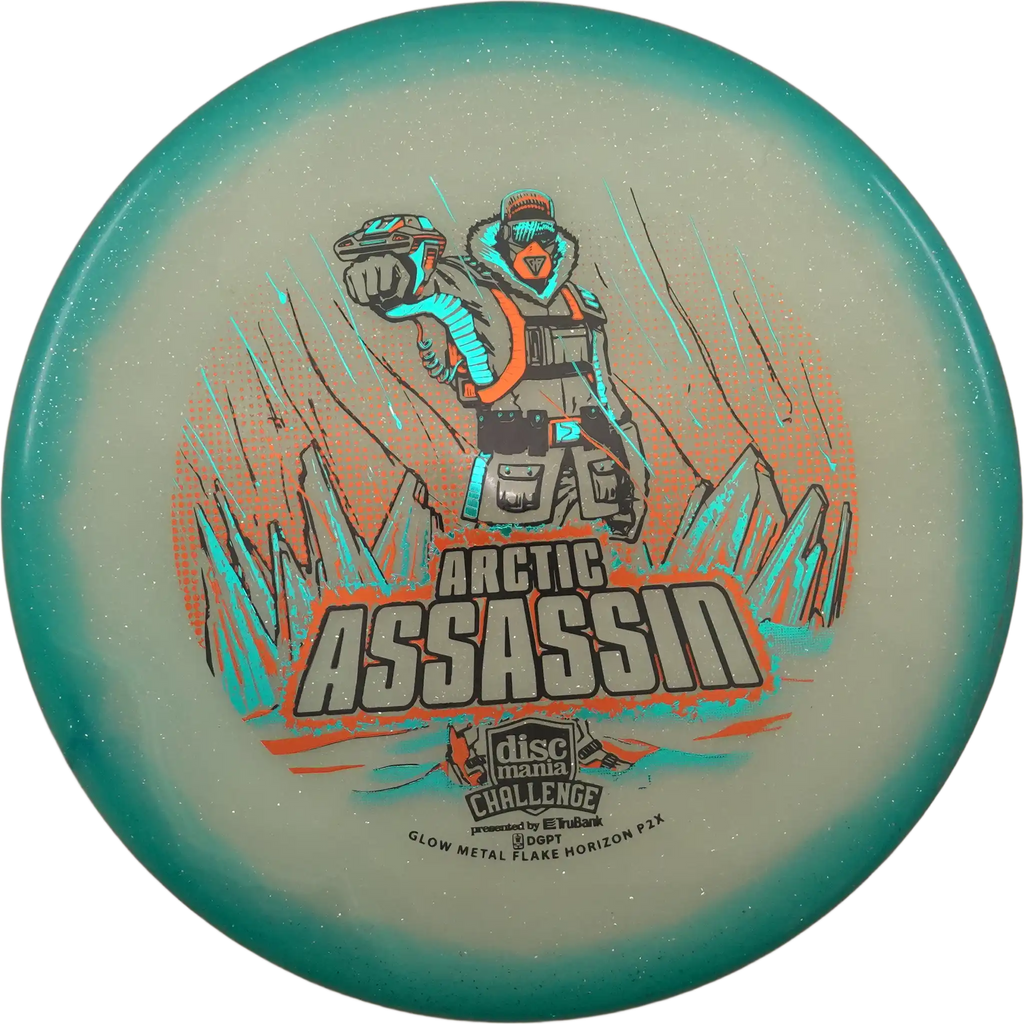 Horizon Metal Flake C-Line P2X - Gannon Buhr - Arctic Assasin - Discmania Challenge