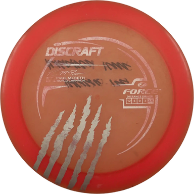 Z Force - Paul McBeth 5x World Champion - Claw Stamp