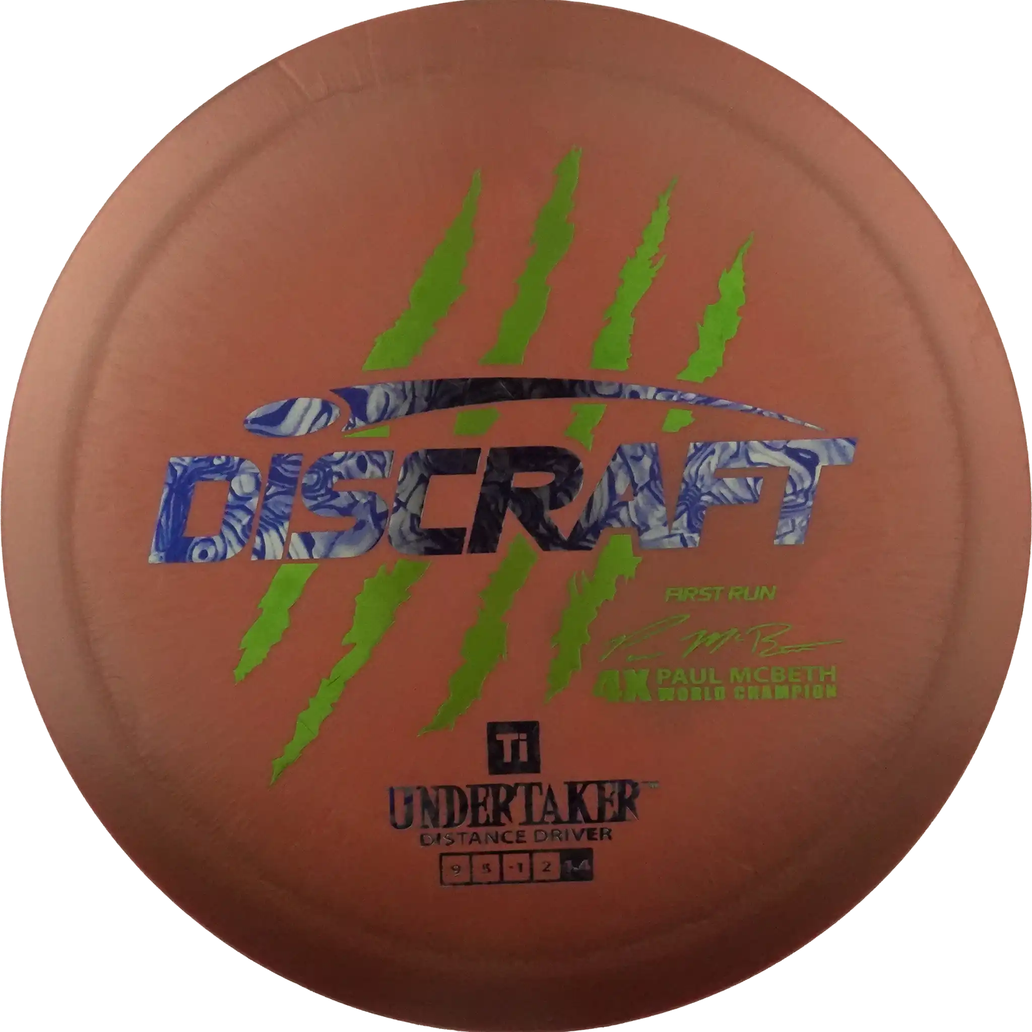 Titanium Undertaker - Paul McBeth - 4x World Champion - First Run