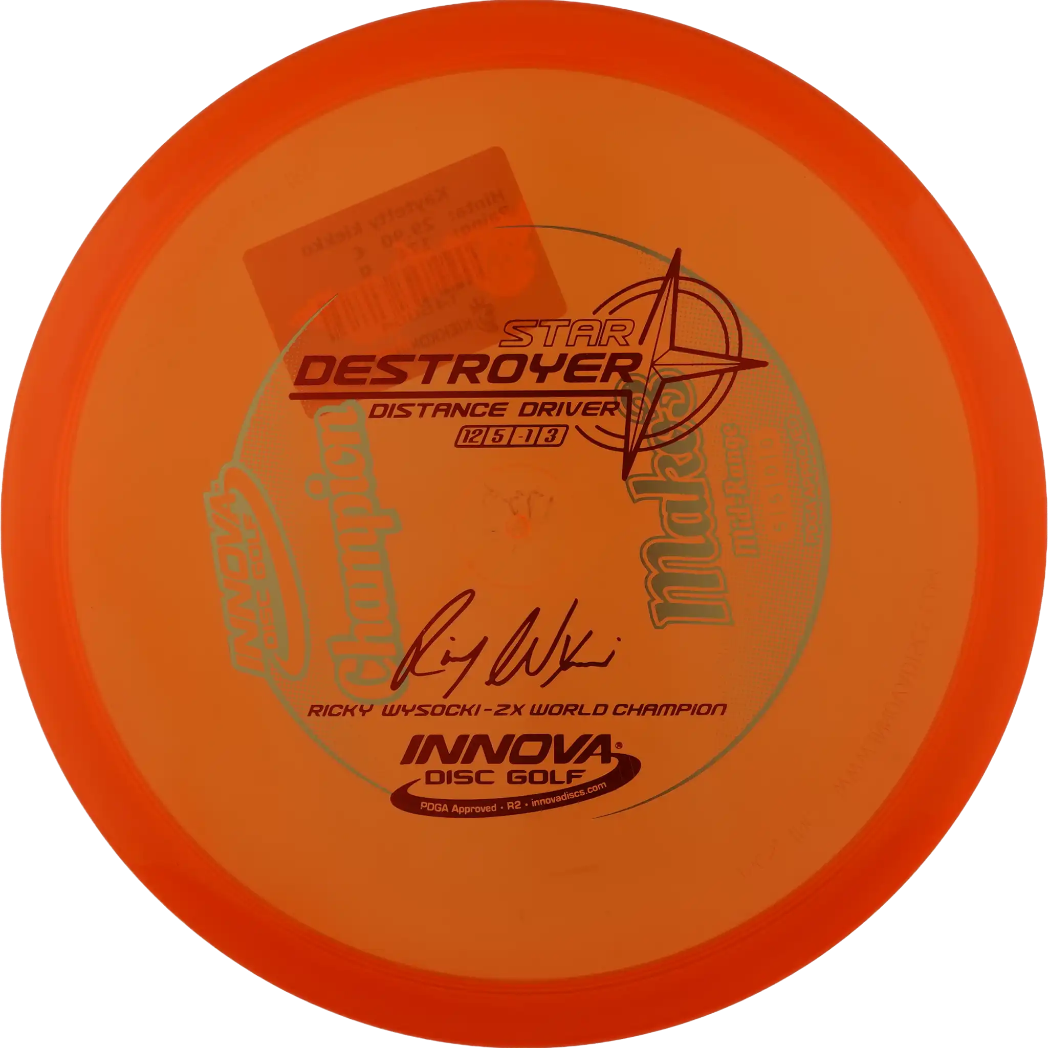 Champion Mako3 - Ricky Wysocki Destroyer Misprint