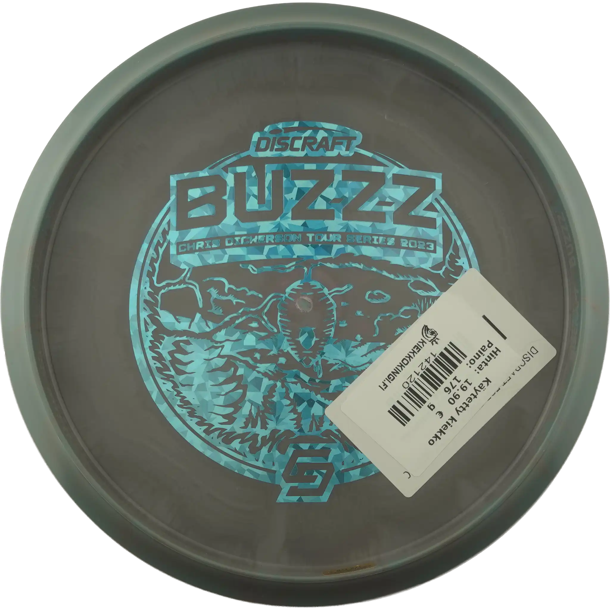 ESP Swirl Buzzz - Chris Dickerson - Bottom Stamp