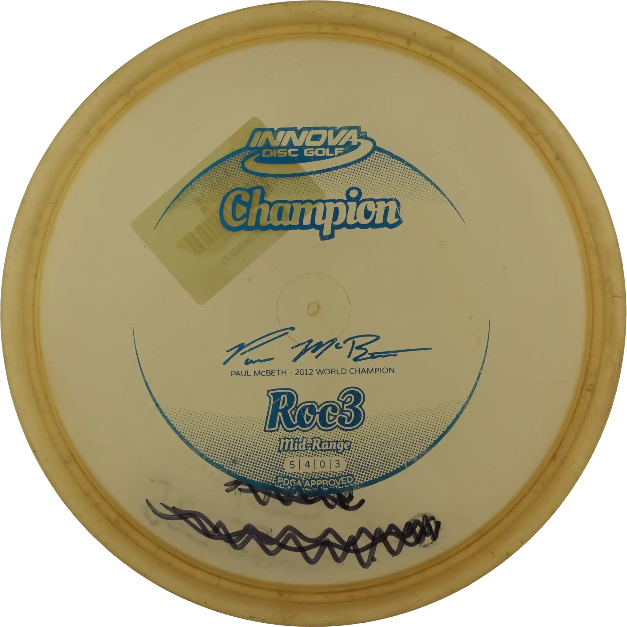 Champion Roc3 - Paul McBeth
