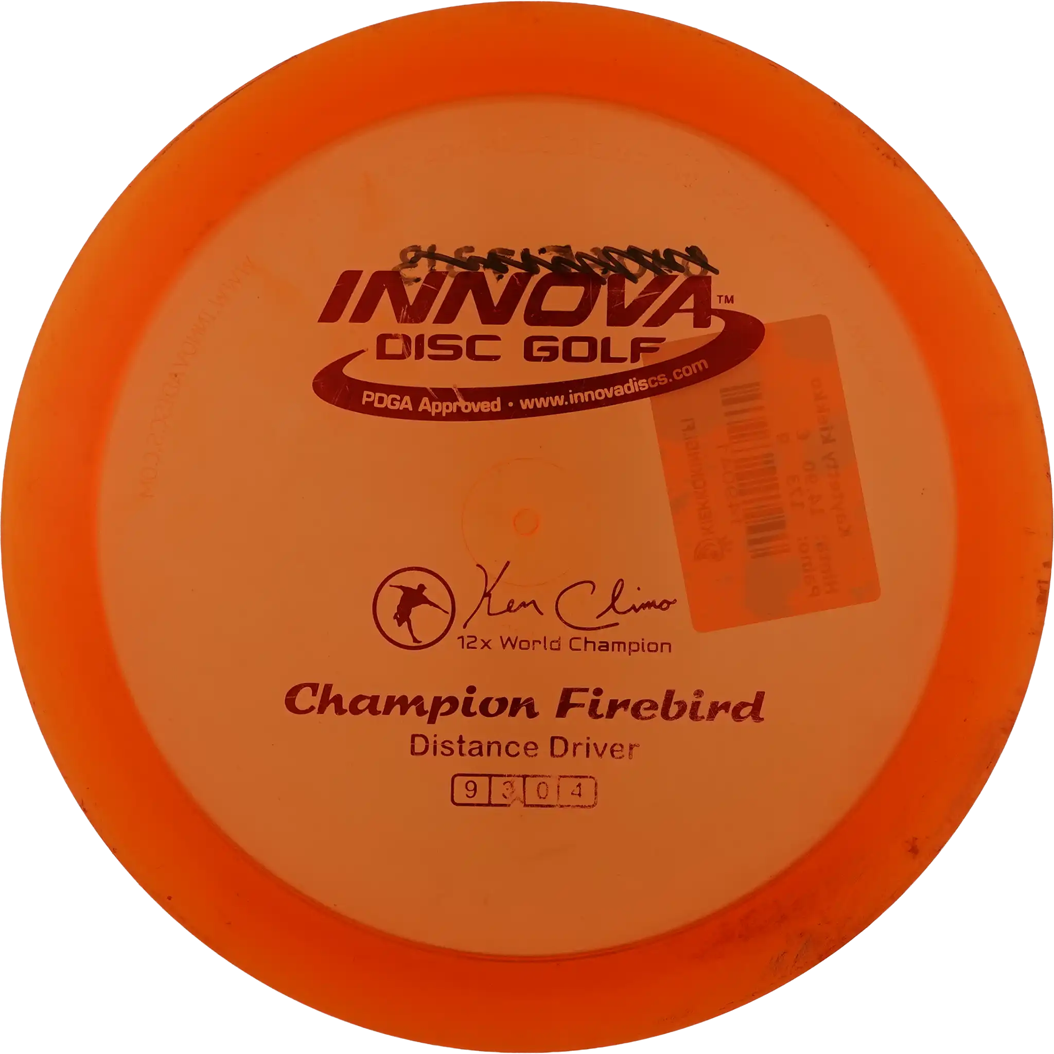 Champion Firebird - Ken Climo