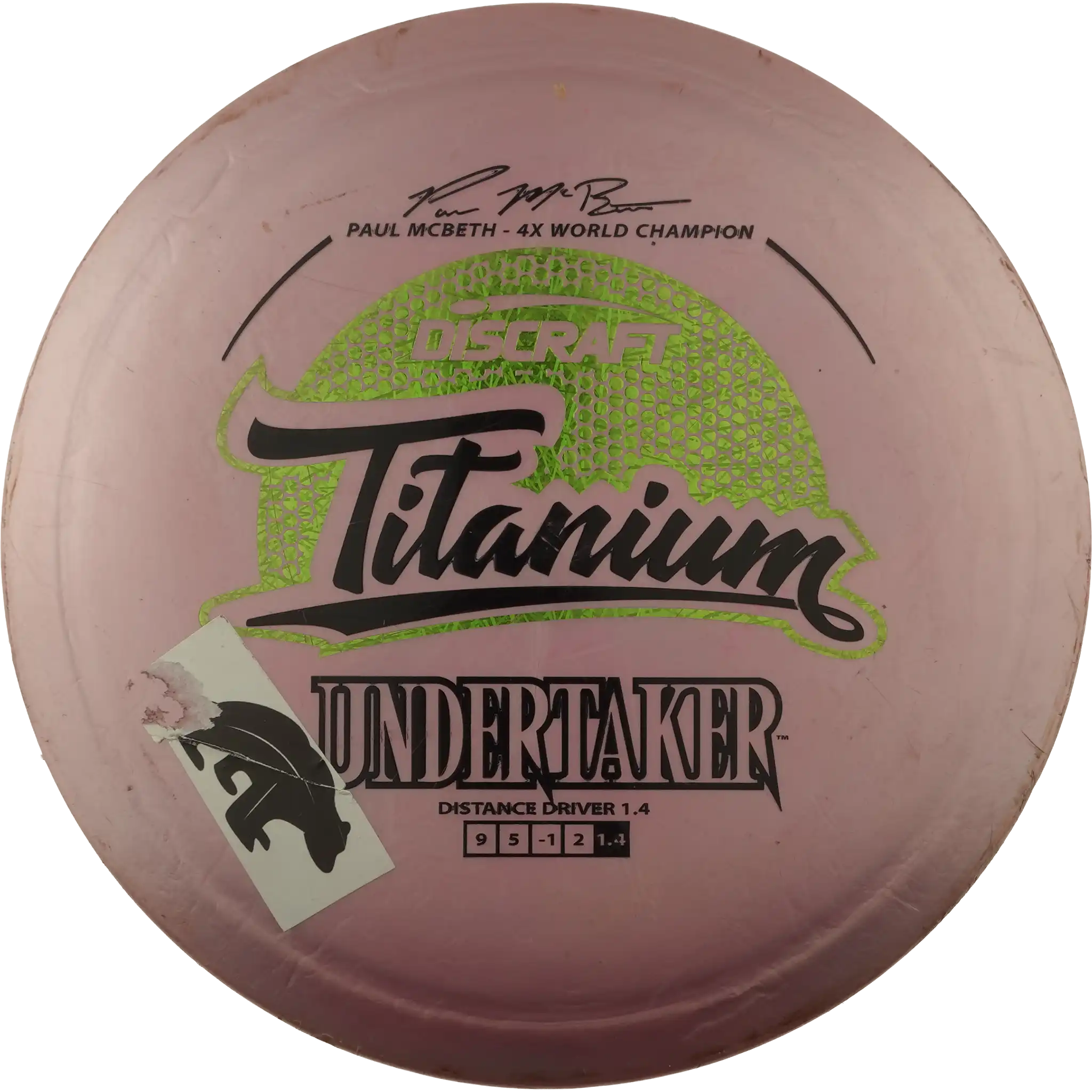 Titanium Undertaker - Paul McBeth