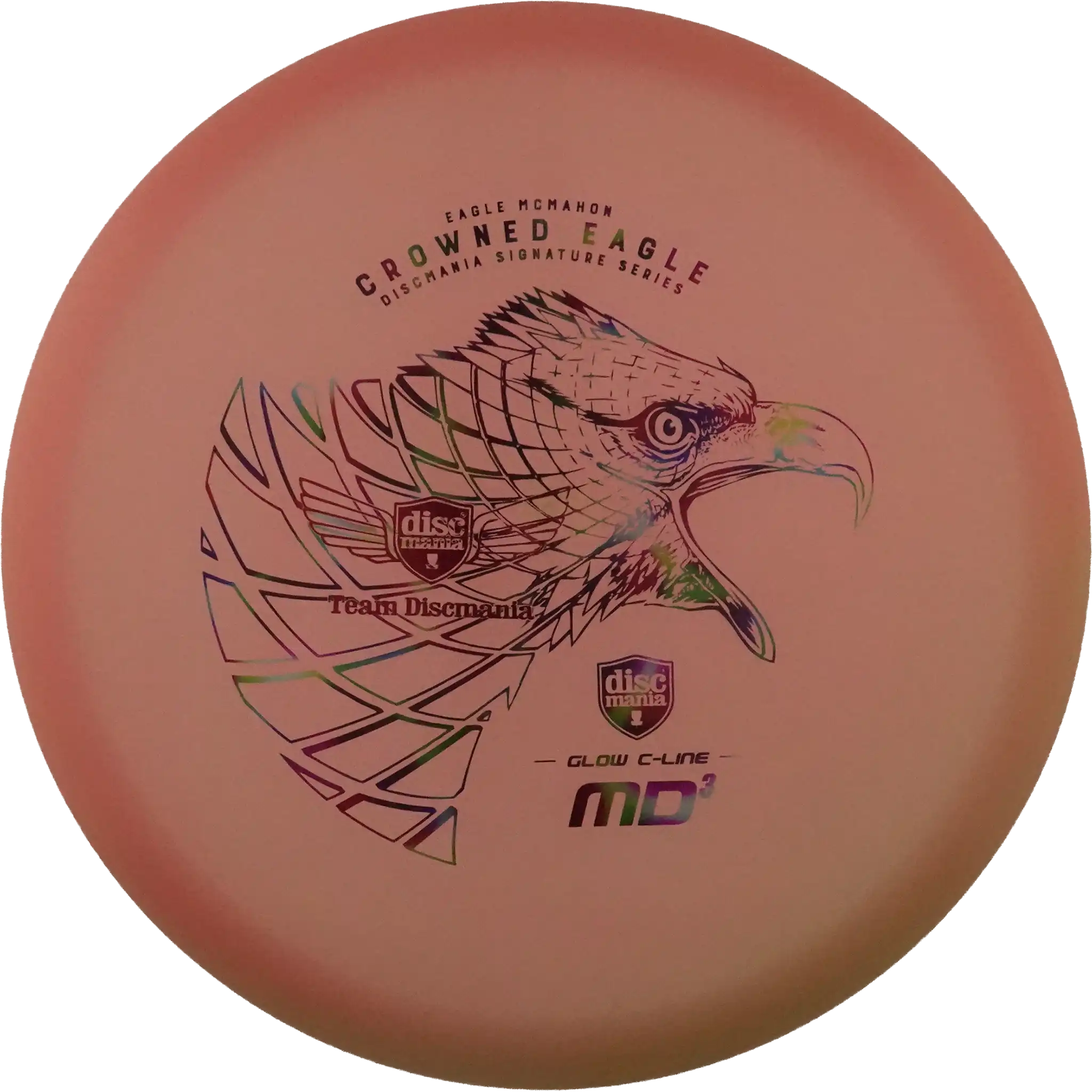 Glow C-Line MD3 - Crowned Eagle - Eagle McMahon - Team Discmania