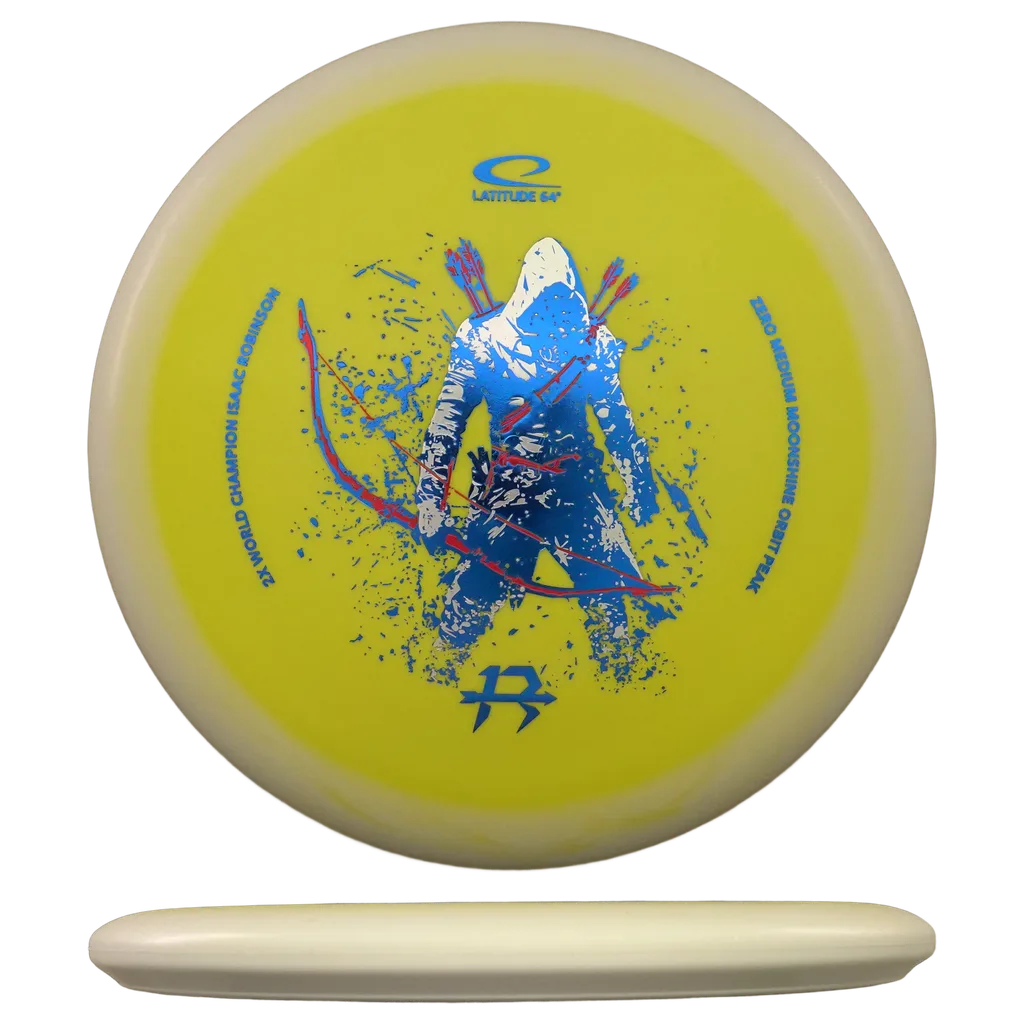 Zero Medium Moonshine Orbit Peak - Isaac Robinson 2026 Team Series - Valkoinen/Keltainen