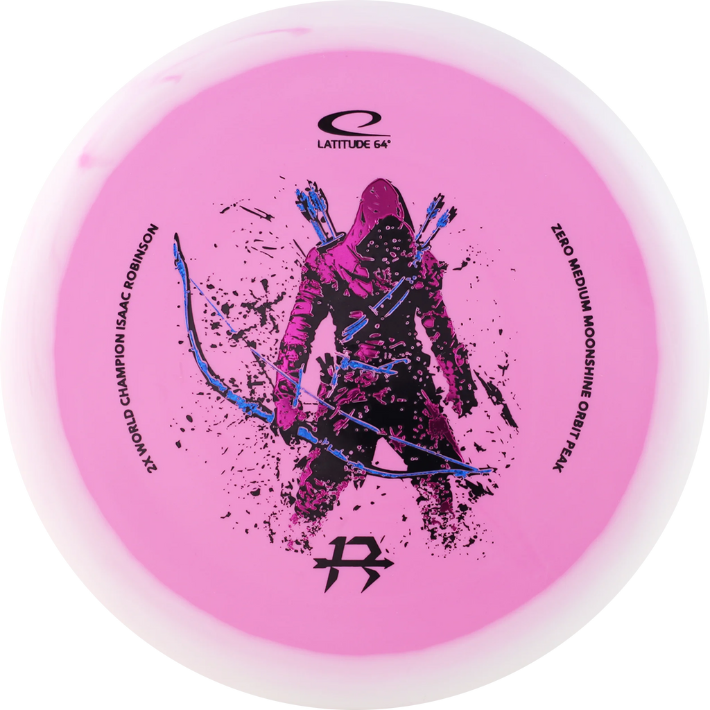 Zero Medium Moonshine Orbit Peak - Isaac Robinson 2026 Team Series Valkoinen/Pinkki