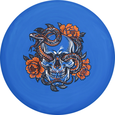 Zero Medium Pure - Skull sininen
