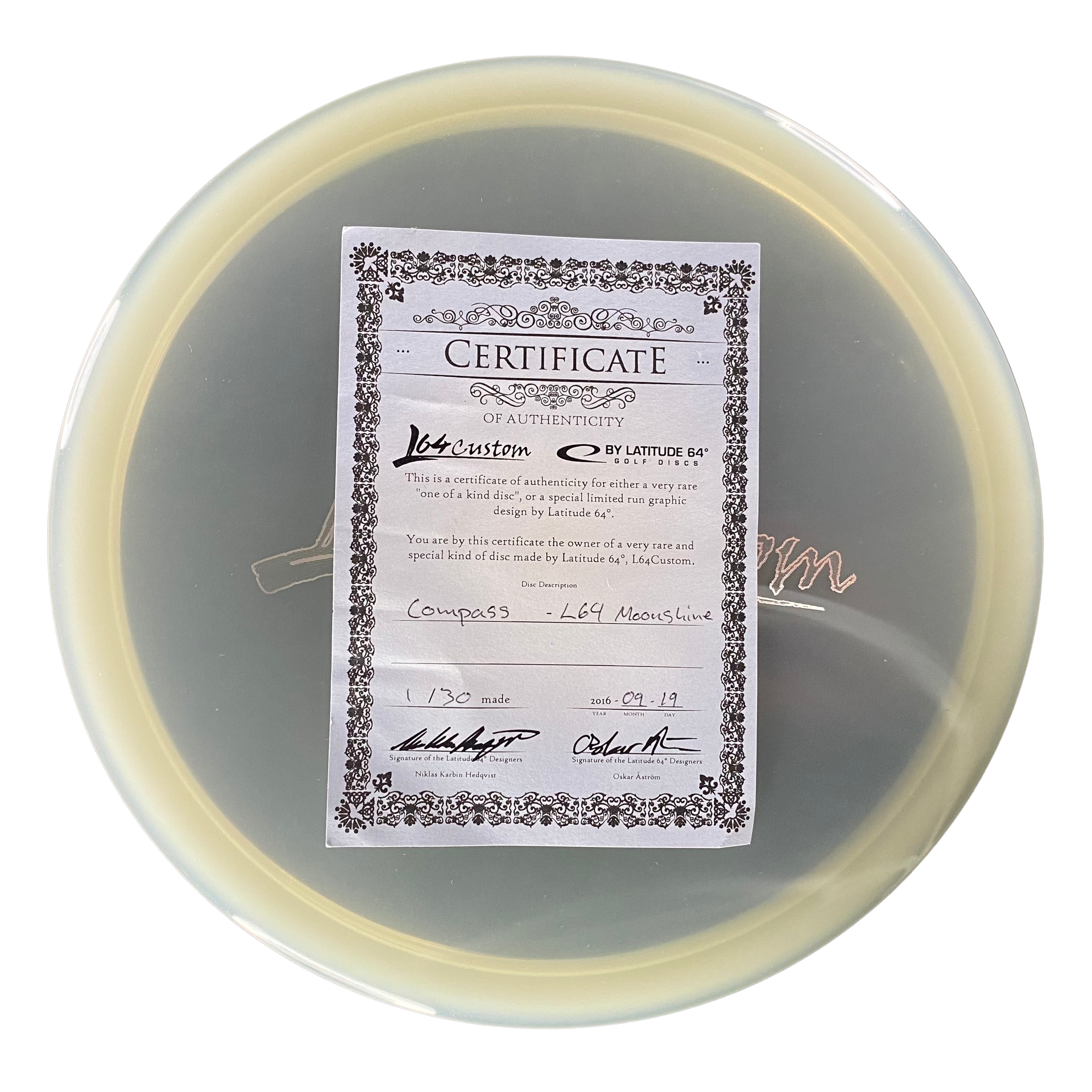 Opto Moonshine Compass - L64 Custom 1/30