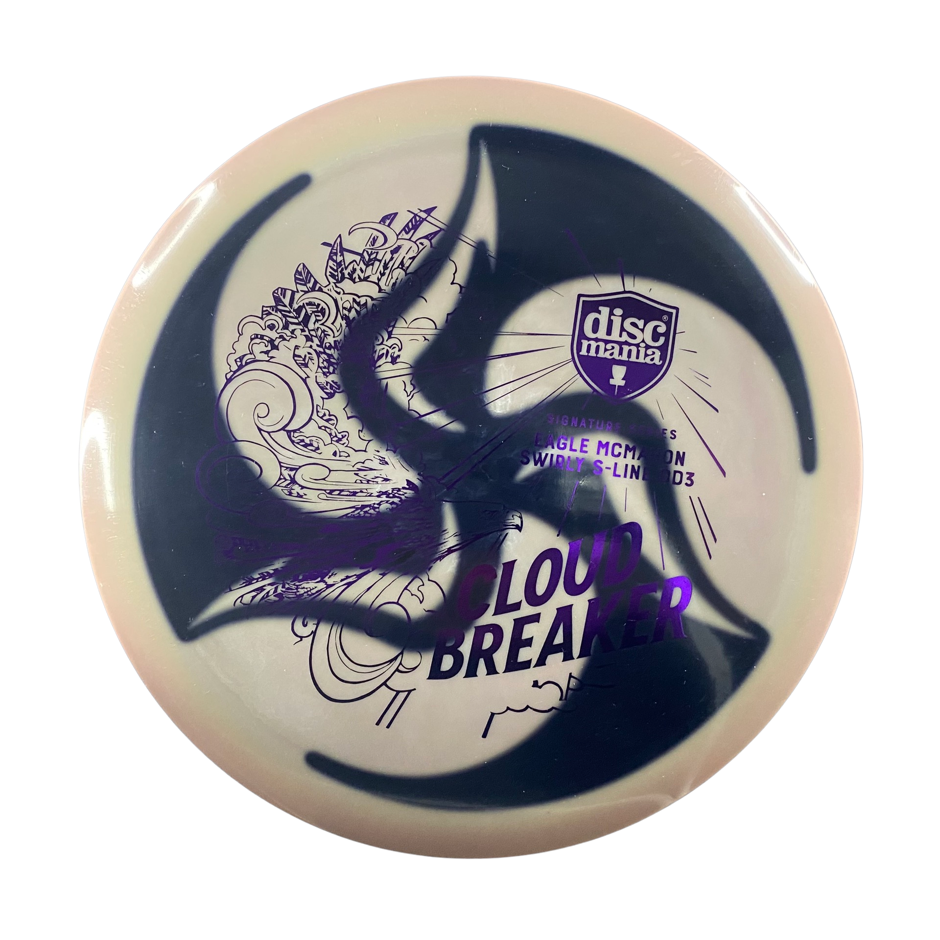 Discmania Swirly S-Line DD3 - Cloud Breaker Eagle McMahon HUKLAB