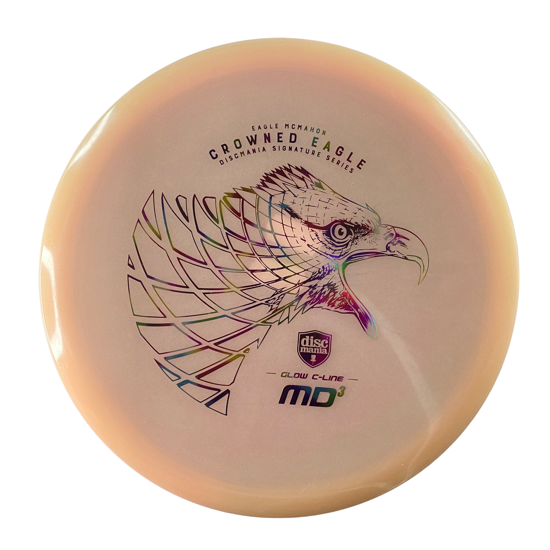 Discmania Color Glow C-Line MD3 - Crowned Eagle Eagle McMahon