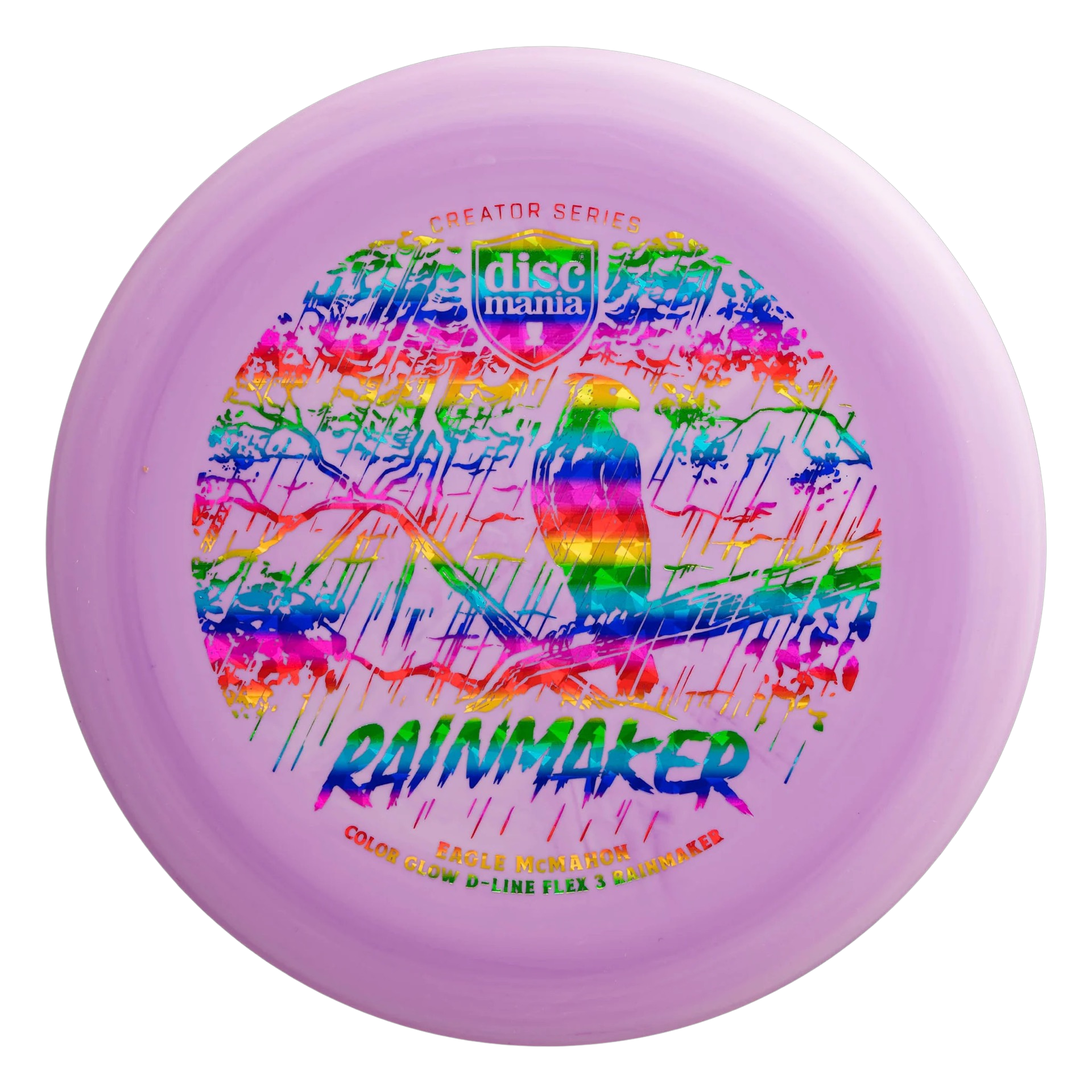Discmania Color Glow D-Line Flex 3 Rainmaker - Eagle McMahon Creator Series