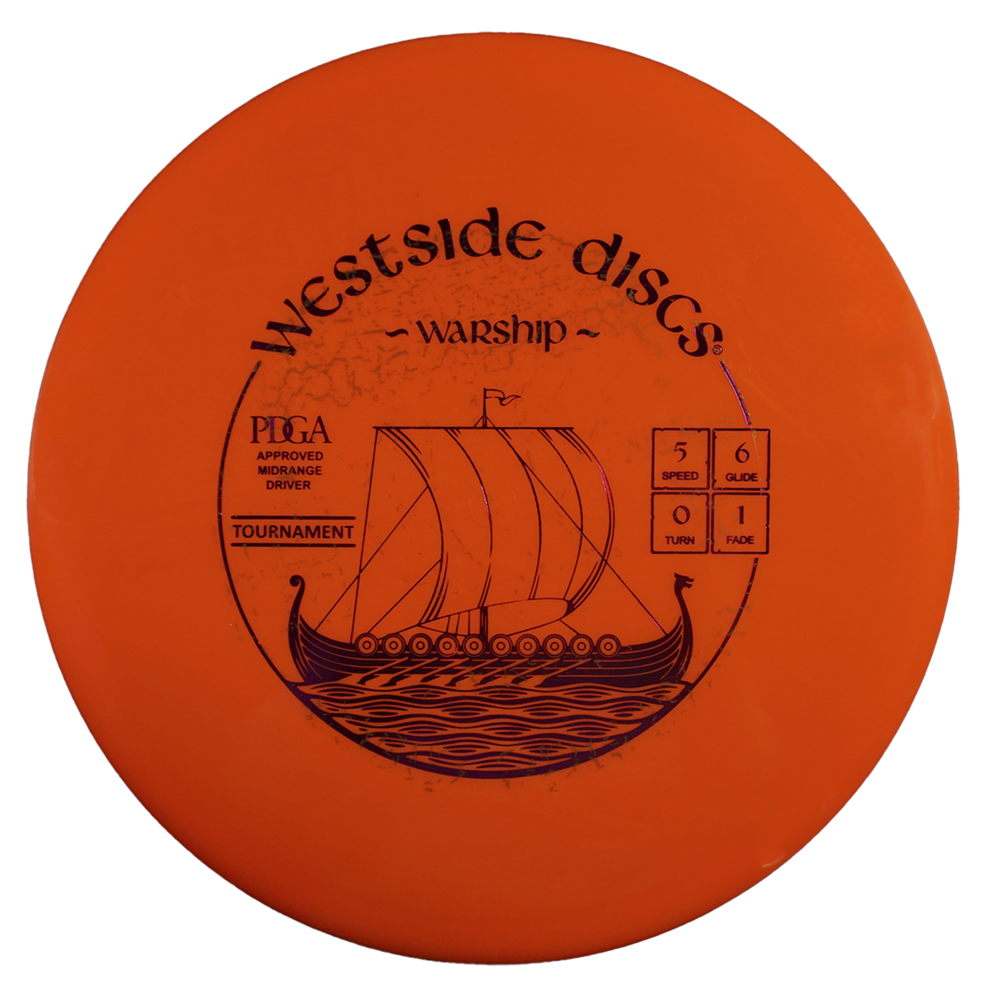 Westside Discs Tournament Warship - Missprint