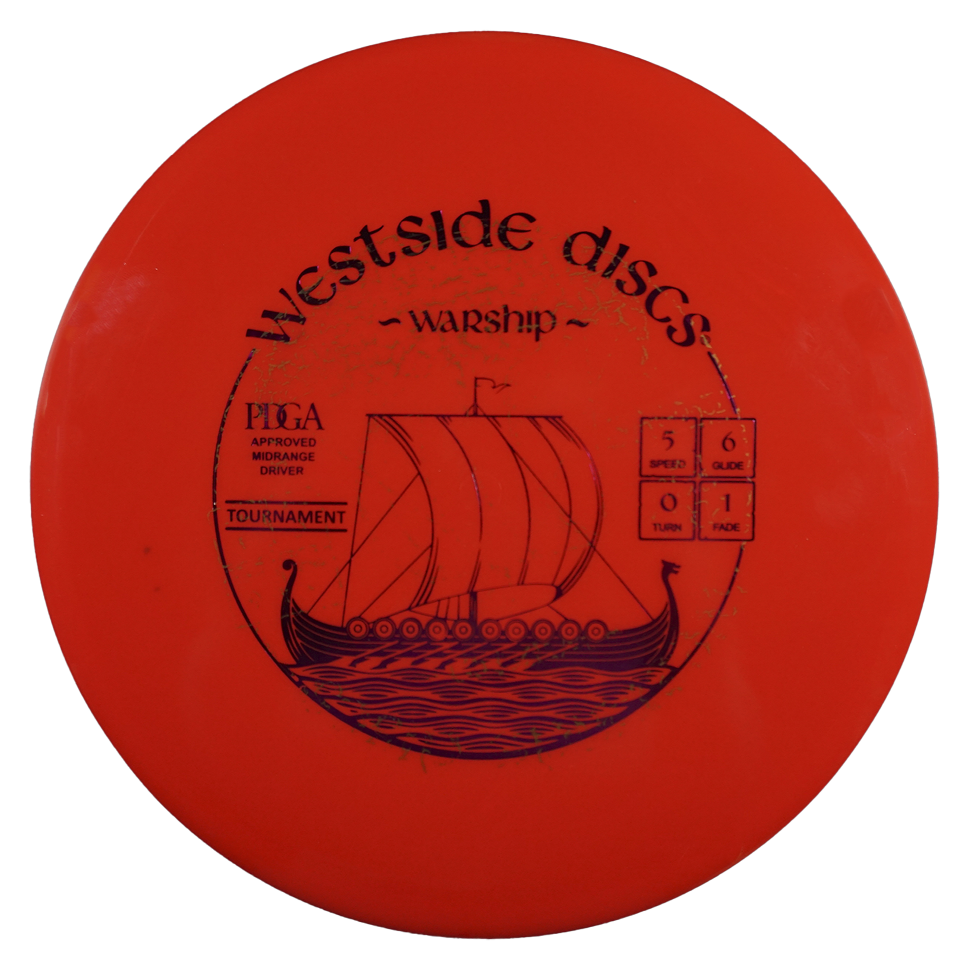 Westside Discs Tournament Warship - Missprint
